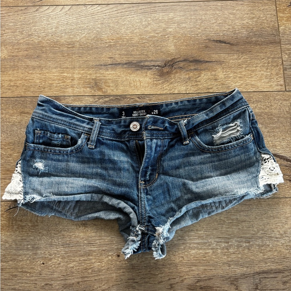 Blue Denim Shorts
